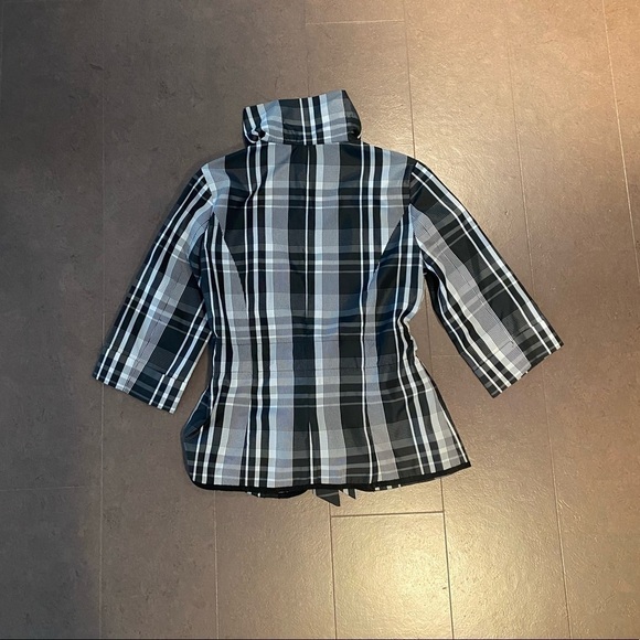 Tribal lightweight plaid jacket size 4 - Picture 4 of 4